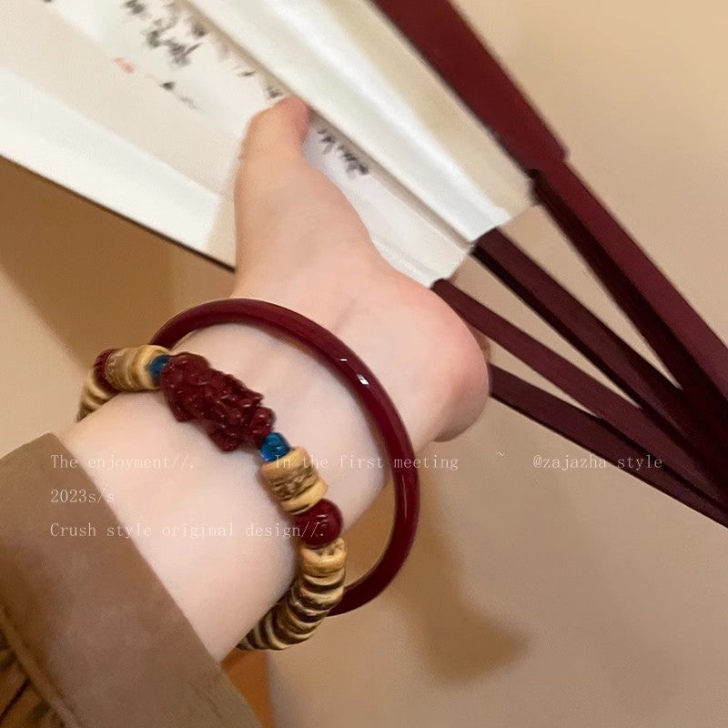 Wholesale New Chinese Style Coconut Shell Beaded Bracelet